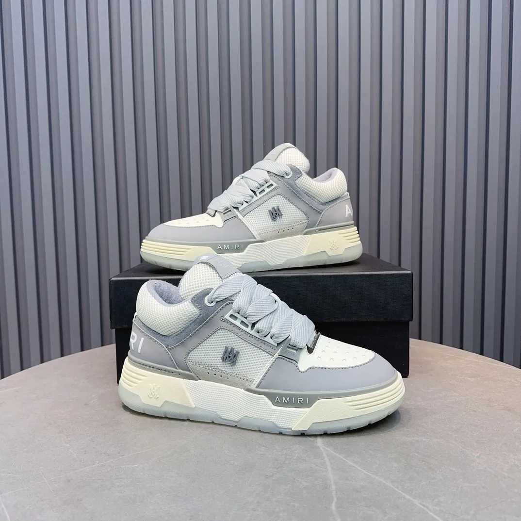 Men's shoes 💰660💰 AMIRI AMIRI trendy brand hot sale 🔥 Available all year round, couples 💑 Official website synchronization Imported fabrics 1⃣️ vs 1⃣️ replica, original factory special original sole, 35-45 (45. non-refundable)